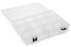 Revell oppbevaringsboks med 10 rom 30x20x6 cm