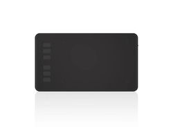 HUION H640P, Koblet med ledninger (ikke trådløs), 5080 Ipi, 160 x 99 mm, USB, 1 cm, Svart