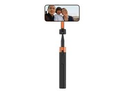 TECH-PROTECT L10S MagSafe Bluetooth selfie stick stativ 4 delar svart/orange
