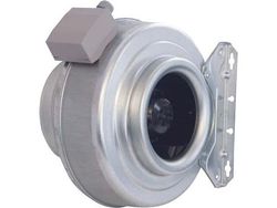 SYSTEMAIR kanalfläkt K125 XL Sileo med fäste, 50-60 Hz, 230 V, 53-66 W, max. luftflöde 359 m³/h (150 m³/h vid 200 Pa och 50 Hz)
