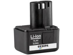 GESIPA Li-ion-batteri 14,4 V 2,0 Ah