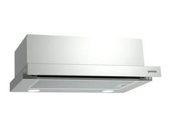 Gorenje BHP523E10X - Panser - teleskopisk - bredde: 50 cm - dybde: 30.5 cm - uttrekking og resirkulering - rustfritt stål