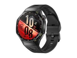 Huawei Watch GT 7 Pro - Titanlegering - smart klocka med rem - fluoroelastomer - svart - handledsstorlek: 140-210 mm - display 1.47" - Bluetooth 6....