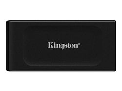 Kingston XS1000 - SSD - 2 TB - ekstern (bærbar) - USB 3.2 Gen 2 (USB-C kontakt)