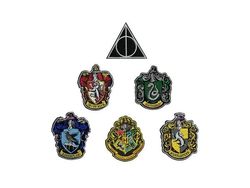 Harry Potter broderet emblemer, 6 stk