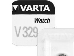 Varta -V329, Engångsbatteri, SR731, Silver-oxid (S), 1,55 V, 1 styck, 37 mAh