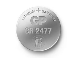 CR 2477 Knapcellebatteri Lithium 3 V GP Batterier GPCR2477E-2CPU1 1 stk