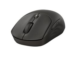 HP 405 - Mus - stille - høyre- og venstrehåndet - optisk - 5 knapper - trådløs - Bluetooth 5.2, 2.4 GHz - USB trådløs mottaker - svart