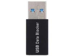 USB-A 3.0 Data Blocker - Sort