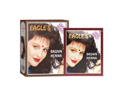 Keune sett Eagles Henna Hair Color permanent hårfarge mørk brun 6 stk 10 g