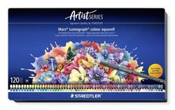 Staedtler Mars Lumograph, Soft (myk), Flerfarget, 120 stykker