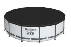 Bestway Steel Pro 5618W, Innrammet basseng, Stige, Hvit, 50,3 kg