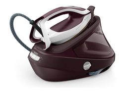 Tefal Pro Express Ultimate II GV9721E0 - Dampstrykejern med automatisk slukking - såleplate: Durilium AirGlide Autoclean - 3000 W - dark red metal