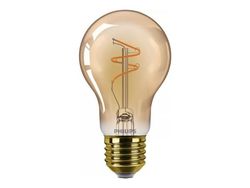 Philips - LED hehkulamppu - muoto: A60 - E27 - 3,1 W (25 W vastaava) - Liekkivalo - 1800 K - Amber