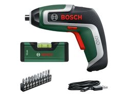 Bosch IXO 7, Skrupistol, Pistolhåndtak, Hurtigutløsende chuck, Sort, Grønn, 235 RPM, 3 Nm