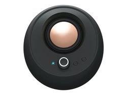 Creative Pebble Pro - Høyttalere - for PC - 2.0-kanal - trådløs - Bluetooth - USB - 30 watt (Total) - svart