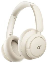 Soundcore Life Q30 - Hodetelefoner med mikrofon - full størrelse - Bluetooth - trådløs, kablet - NFC - aktiv støydemping - 3,5 mm jakk - hvit