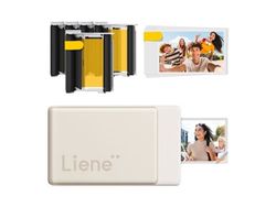 Liene Pearl N200 Pro 2x3" bærbar fotoprinter-kit (gull)