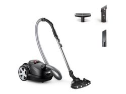 Philips Performer LED 8000 Series XD8122 - Dammsugare - med behållare - påse - 900 W - dark black