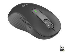 Logitech Signature M650 L LEFT - Mus - stor størrelse - venstrehendt - optisk - 5 knapper - trådløs - 2.4 GHz, Bluetooth - Logitech Logi Bolt USB-m...