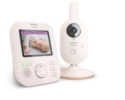 Philips Avent SCD881/26 videobabycall, 300 m rekkevidde, 2.8" LCD, hvit