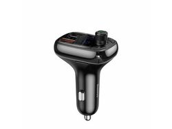 Baseus CCMT000101, Digital, FM, 87,5 - 108 MHz, LED, Bluetooth, USB Type-A, USB Type-C