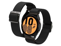 Spigen Lite Fit, Urrem, Samsung, Galaxy Watch 5 44 mm/40 mm Galaxy Watch 5 Pro 45 mm Galaxy Watch 4 44 mm/40 mm Galaxy Watch 4 Classic..., Nylon, S...
