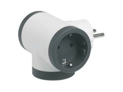 Legrand 694520, Typ F, 220 - 230 V, 16 A, Svart, Vit, 3680 W, Termoplast