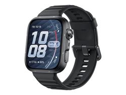 Huawei Watch Fit 5 Pro - Aluminiumslegering - smartklokke med stropp - fluorelastomer - svart - håndleddstørrelse: 130-210 mm - display 1.92" - NFC...