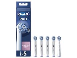 Oral-B Pro Sensitive Clean, 5 stykker, Hvit, Oral-B, iO, Pulsonic, Blister