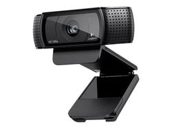 Logitech HD Pro Webcam C920 - Nettkamera - farge - 1920 x 1080 - lyd - USB 2.0 - H.265