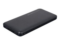 Gembird PB10-02 - Strømbank - 10000 mAh - 12 watt - 2 A - 2 utgangskontakter (USB) - svart