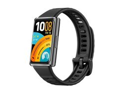 Huawei Band 11 Pro - Aluminiumslegering - aktivitetssporer med stropp - fluorelastomer - svart - håndleddstørrelse: 130-210 mm - display 1.62" - Bl...