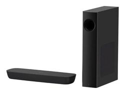 Panasonic SC-HTB250 - Lydplankesystem - for hjemmeteater - 2,1 kanaler - trådløs - Bluetooth - 120 watt (Total)