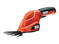 BLACK+DECKER GSL200-QW - Grässkärare - sladdlös - 3.6 V - 1.1 Ah - skärkapacitet: 8 mm - 580 g
