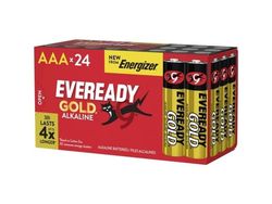 Eveready AAA-batteri E304401100 alkali-mangan 1,5 V, 24 st
