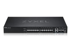 Zyxel XGS2220 Series XGS2220-30F - Switch - L3-tilgang, NebulaFLEX Cloud - Styrt - 24 x 100/1000 Base-X + 6 x 10 Gigabit (opplink) - stasjonær, rac...