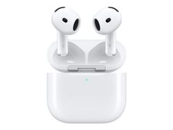 Apple AirPods 4 with Active Noise Cancellation - True wireless-hörlurar med mikrofon - öronknopp - Bluetooth - aktiv brusradering - vit