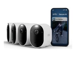 Arlo Pro 6 - 2025 Edition - nettverksovervåkingskamera - utendørs, innendørs - værbestandig - farge (Dag og natt) - lyd - trådløs - Wi-Fi (en pakke 4)