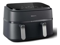 Philips Series 3000 NA351 - Varmluftsfritös - 9 liter - 2.75 kW - svart/silver