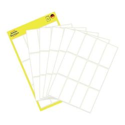 Avery Zweckform - Hvit - 18 x 38 mm 72 etikett(er) (6 ark x 12) flerbruks merkelapper