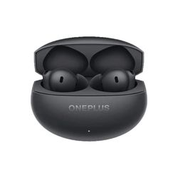 OnePlus Buds 4 - True wireless-hörlurar - inuti örat - Bluetooth - aktiv brusradering - åskmolnsgrå