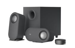 Logitech Z407 PC-høyttalere 2.1-kanals Bluetooth med subwoofer, grafitt