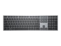 Dell Multi-Device KB700 - Tastatur - trådløs - 2.4 GHz, Bluetooth 5.0 - QWERTY - Pan Nordic - grå - med 3 years NBD Advance Exchange