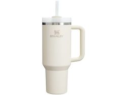 Stanley Quencher H2.0? FlowState Tumbler 1.2L, Krämfärgad, Rostfritt stål, 7 h, 11 h, 1200 ml, 100 mm