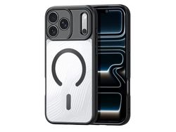 DUXDUCIS etui Dux Ducis Aimo Mag med magnetring og stativ til iPhone 17 Pro svart