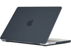 Tech-Protect SmartShell etui til MacBook Pro 16" M1 / M2 / M3 2021-2023 - matt sort