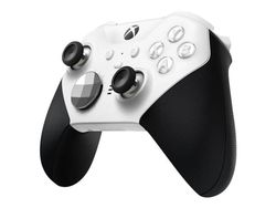 Microsoft Xbox Elite Wireless Controller Series 2 - Core - Håndkonsoll - trådløs - Bluetooth - hvit - for PC, Microsoft Xbox Series S, Microsoft Xb...