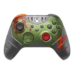 Microsoft Xbox Wireless Controller - DOOM: The Dark Ages Limited Edition - håndkonsoll - trådløs - Bluetooth - rød, grønn, grå - for PC, Microsoft ...