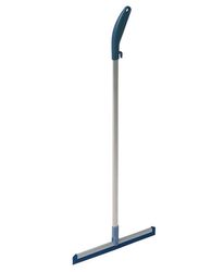 Gulvskrape, Vileda, 35x2x96 cm, blå, aluminium/plast/gummi, 35 cm, med enkelt blad, komplett